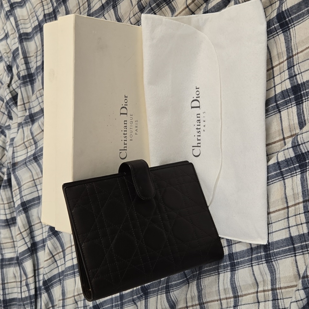 CHRISTIAN DIOR Lambskin Cannage Notebook Agenda with ORIGINAL INCLUSIVE … - Picture 3 of 17